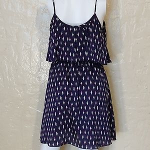 Ice cream print spaghetti strap this coast dress